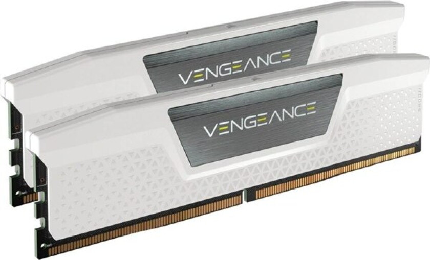 Vengeance DDR5-6000 - 32GB - CL36 - Dual Channel (2 stk) - Intel XMP - Hvit