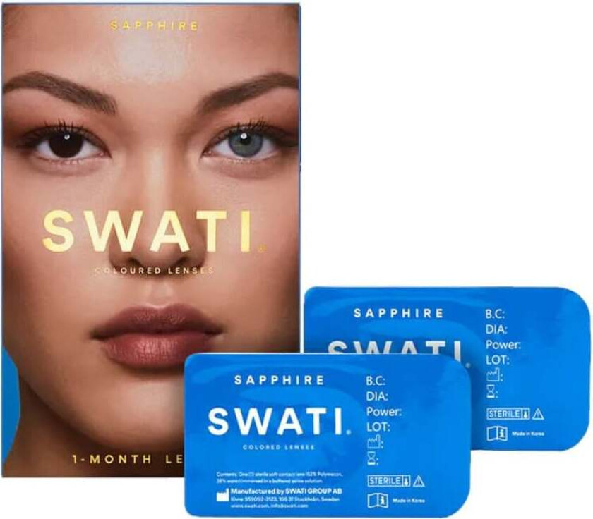 Swati Sapphire 1-Month Lenses