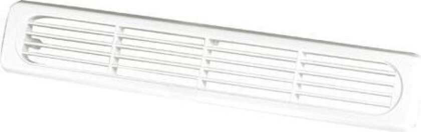 112.0253.068 Ventilasjonsrist hvit, for ventilator 29x5 cm