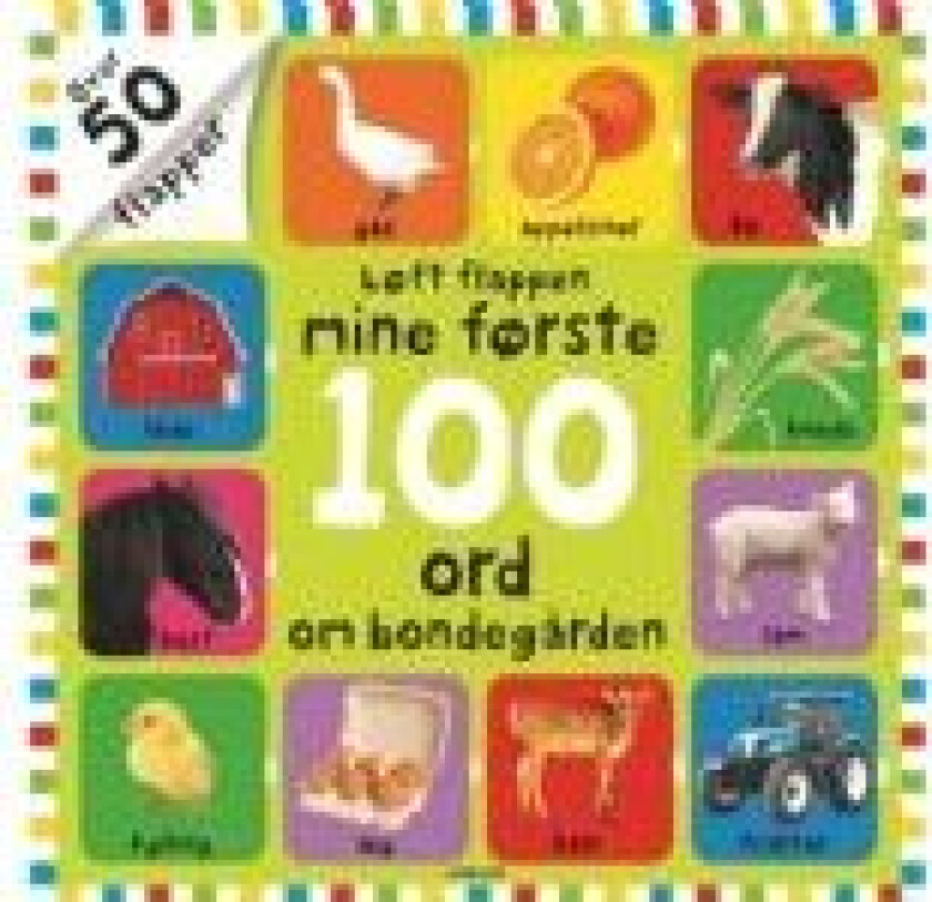 Løft flappen mine første 100 ord om bondegården