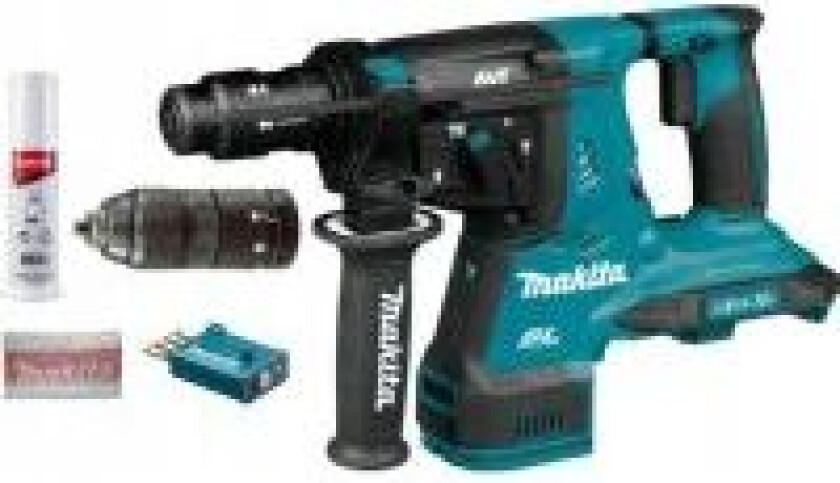 SDS-Plus drilling and hammer drill 2x18V 2,9J without batteries and AVT charger (DHR283ZU) - Uten batteri og opplader