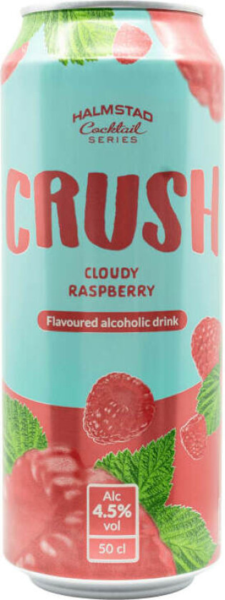 Halmstad Cocktail Crush Clody Raspberry 0,5l boks