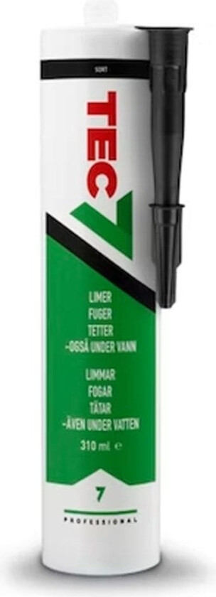 Tec7 Sort 310 ml Novatech - 1804223