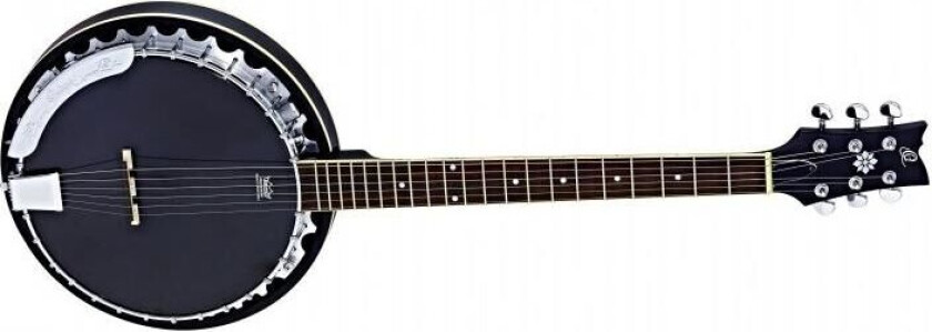 Bilde av OBJE350/6-SBK 6-str. Guitar-Banjo