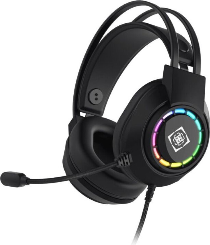 Dh220 Kablet Rgb Gaming Headset - Svart