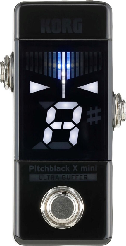 Korg Pitchblack X Mini Chromatic Pedal Tuner