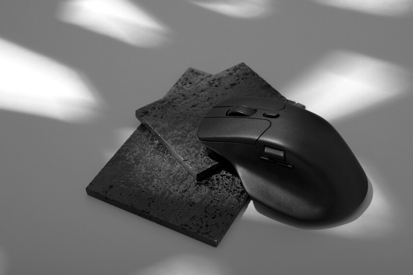 M6 Ergonomisk Trådløs Mus - Svart