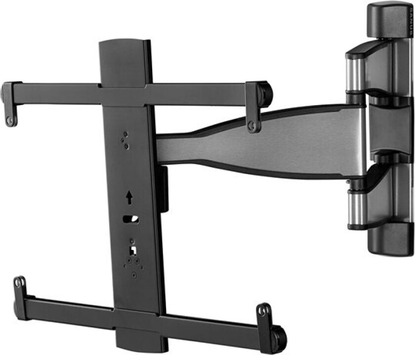 TV-mount Full Motion Max Vesa 400x400 32-55" Silver 25 g 55" 100 x 100 mm