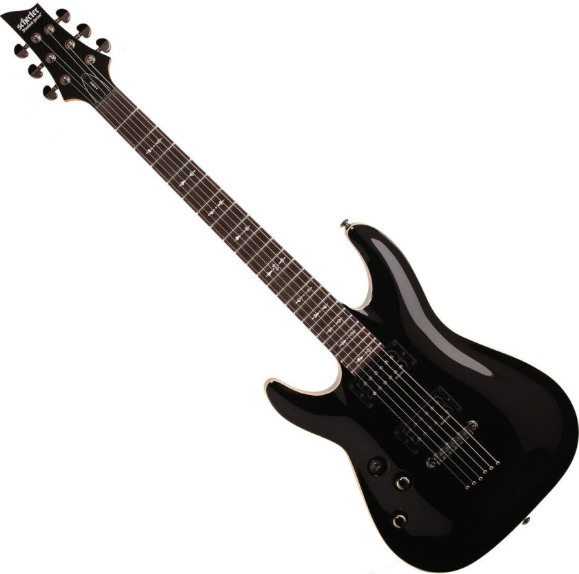 Schecter Omen-6 Left Handed Electric Guitar Black