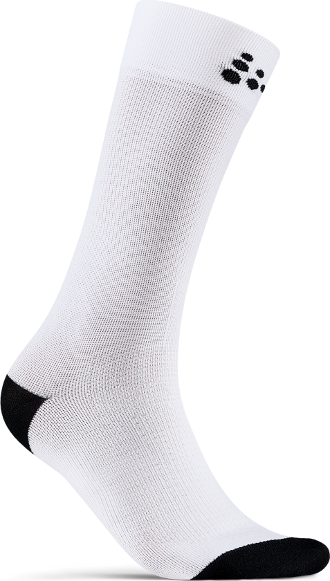 Core Endure Bike Sock 37/39, White/Black