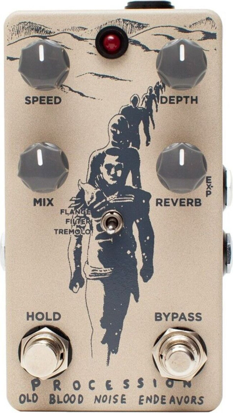 Procession Sci Fi Reverb Pedal