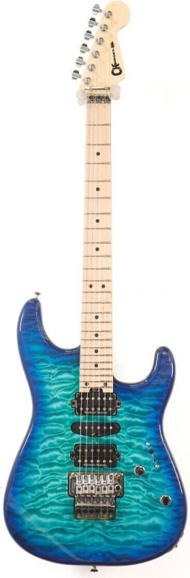 Mj San Dimas Style 1 Hsh Fr Qm Caribbean Burst, Mn