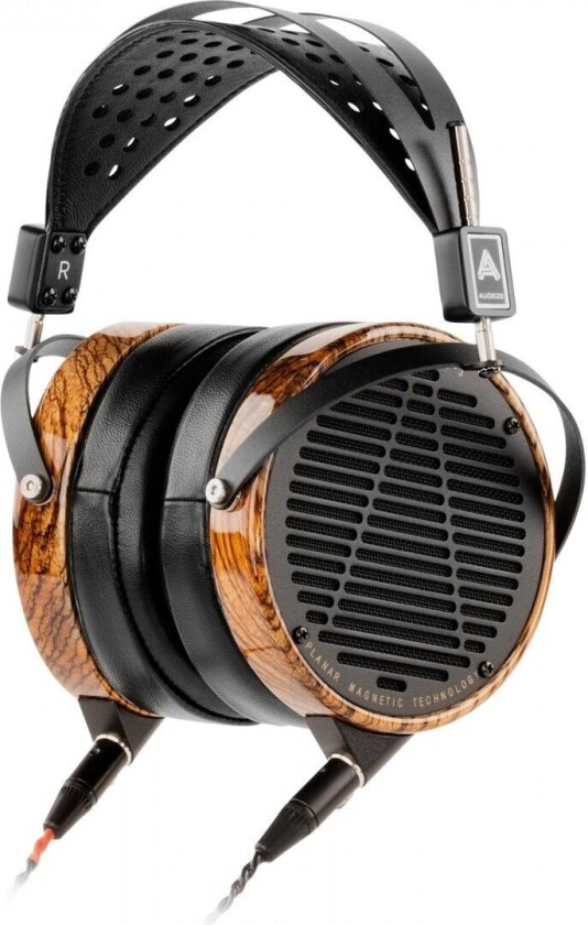 LCD-3 Open-Back Headphones with Case Zebrano Leather Free