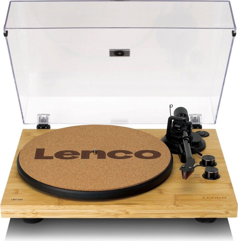 LBT-335 Bluetooth Turntable Bamboo