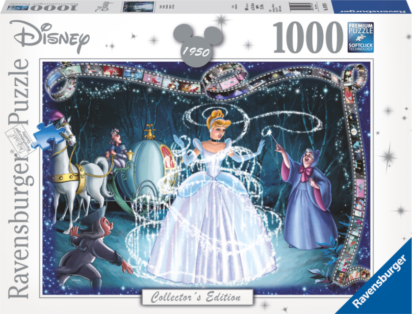 Puslespill 1000 Disney Cinderella