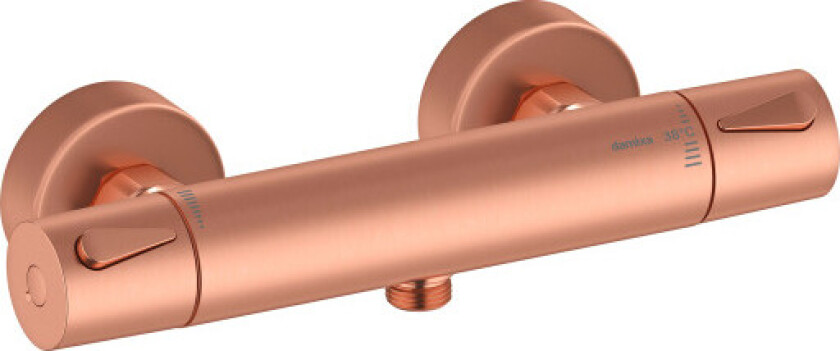 Silhouet Termostatkran - Børstet Kobber