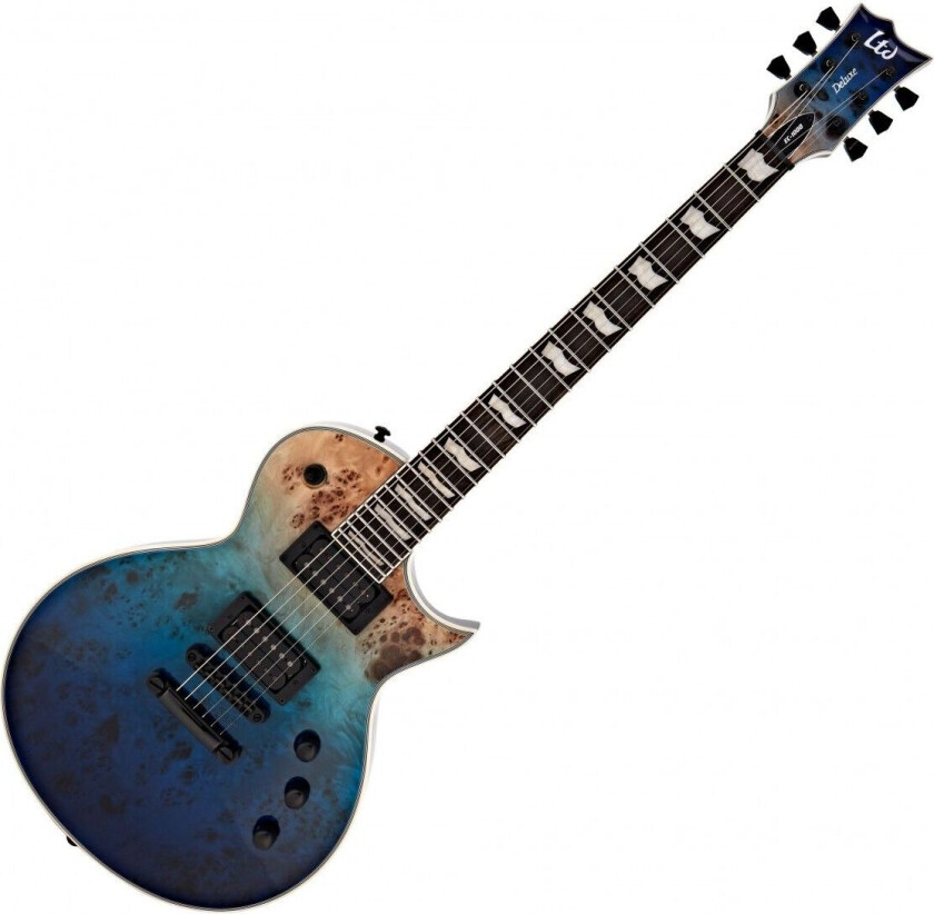 Ltd Ec-1000 Blue Natural Fade Burled Poplar