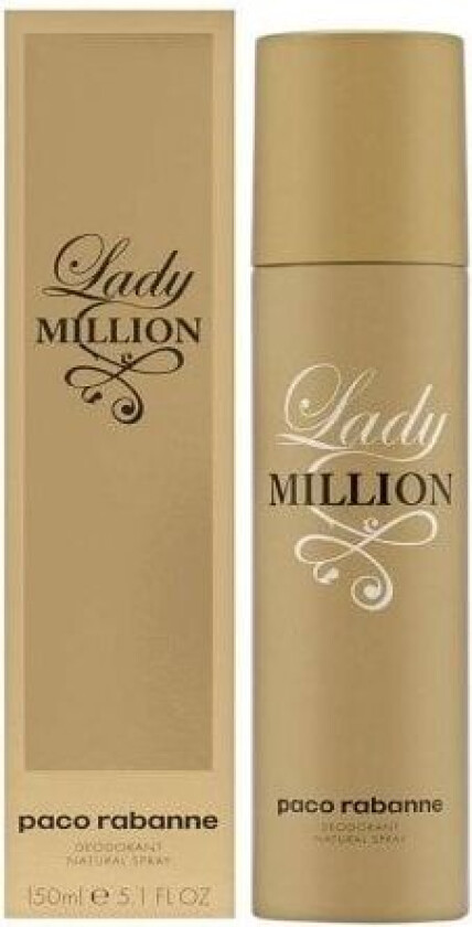 Lady Million Deo Spray 150 ml