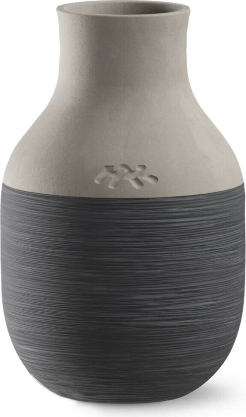 Omaggio Circulare Vase H12.5 cm Antrasittgrå