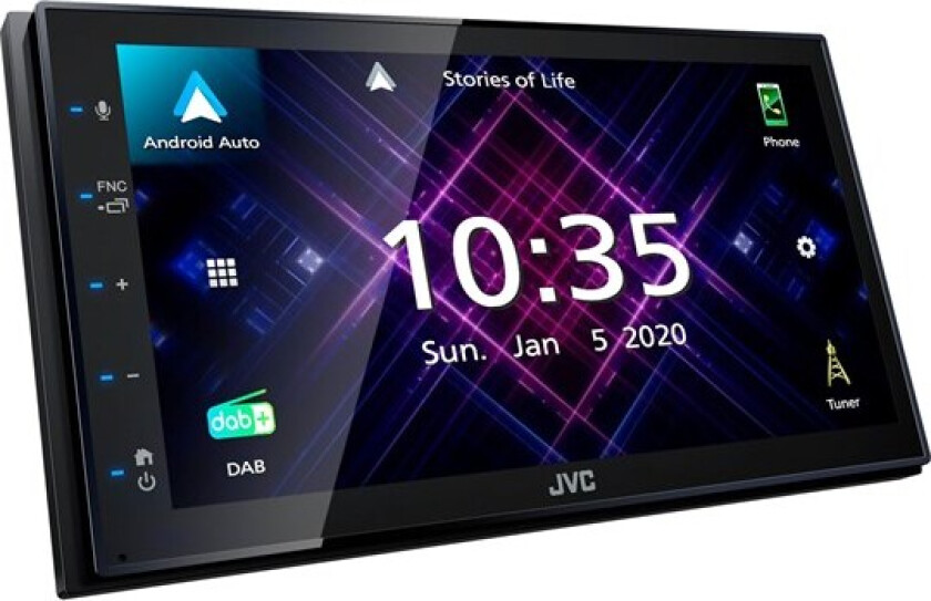 KW-M560BT - digital receiver - display 6.8" - in-dash unit - Double-DIN