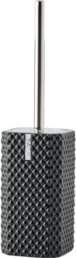 Marion toalettbørste 39 cm Black-silver