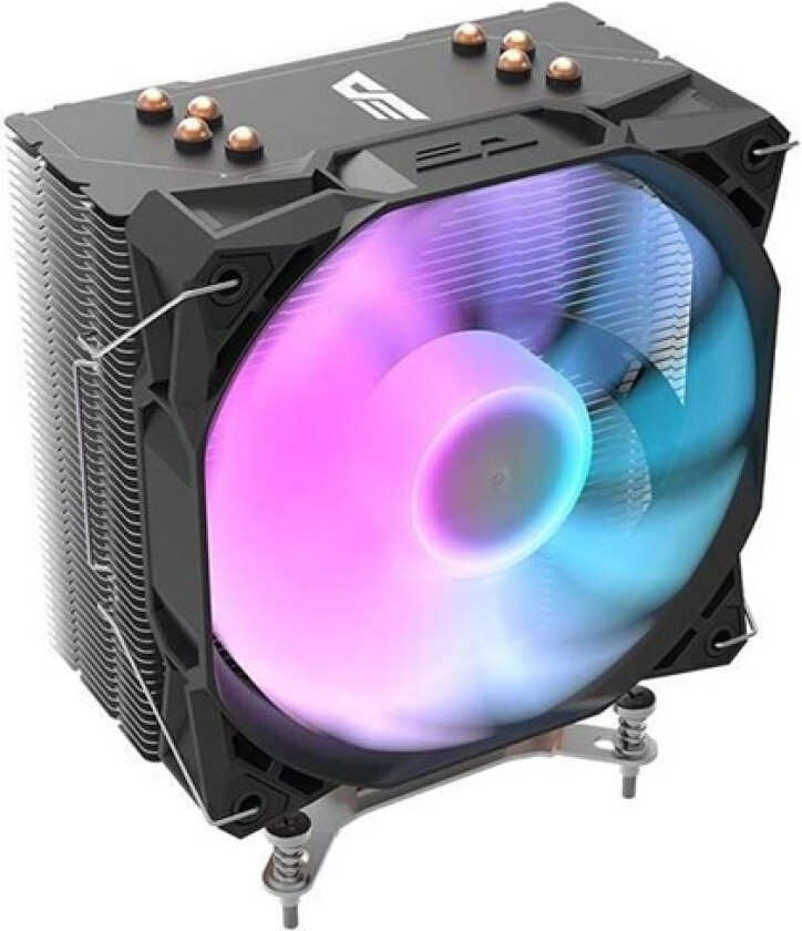 CPU active cooling S11 LED (heatsink + fan 120x130) black - CPU Luftkjøler - Max 28 dBA