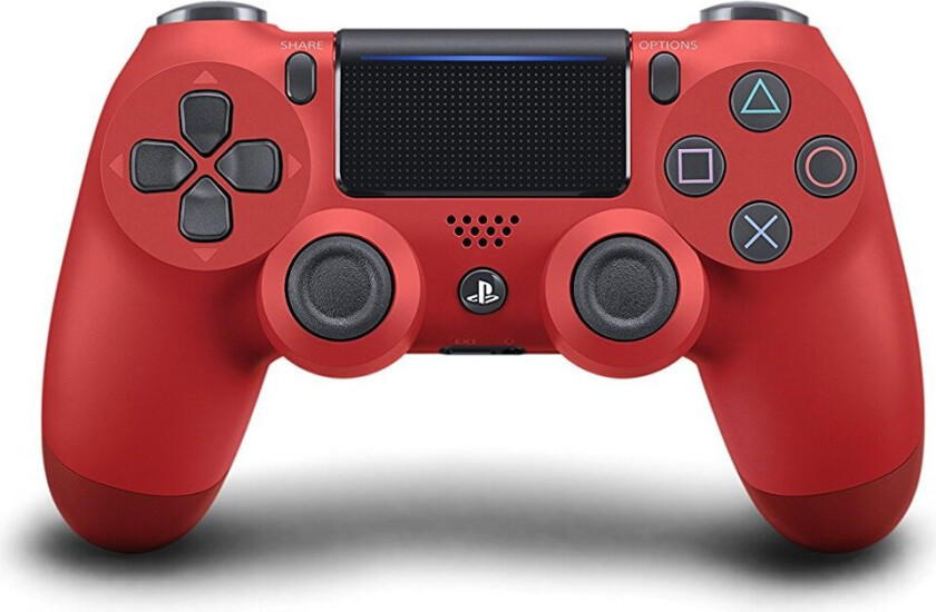 Dualshock 4 Trådløst Ps4 Kontroll V2 - Magma Red