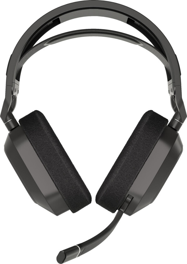 Corsair HS80 MAX WIRELESS Gaming Headset, Steel Gray