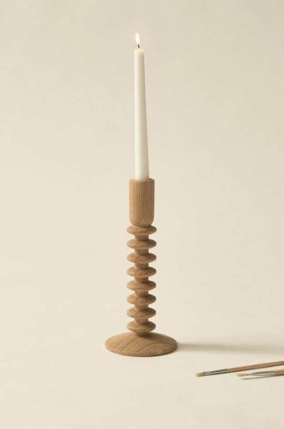 VENDELA lysestake Lys brun