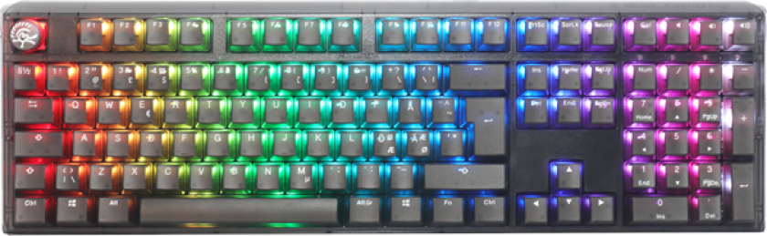 One 3 Aura Black Rgb Hotswap Tastatur [Baby Kangaroo]