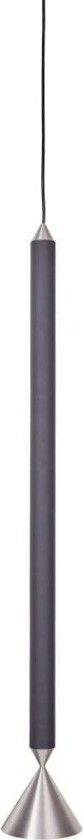 Apollo 79 pendel Black Ink / Polished Aluminium