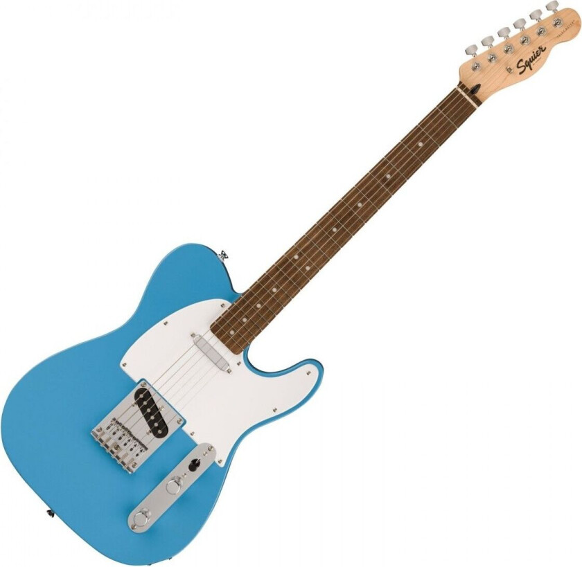 Squier Sonic Telecaster, Laurel White Pickguard, California Blue
