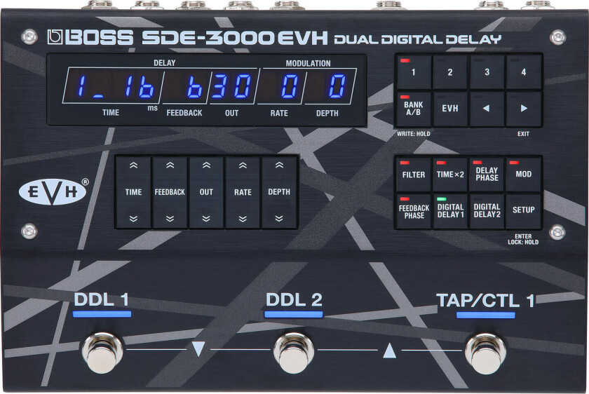 Boss SDE-3000EVH Dobbel Digital Delay