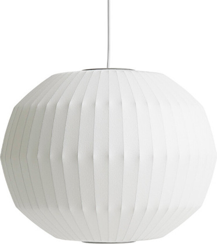 Nelson Bubble Angled sphere pendel M Off white