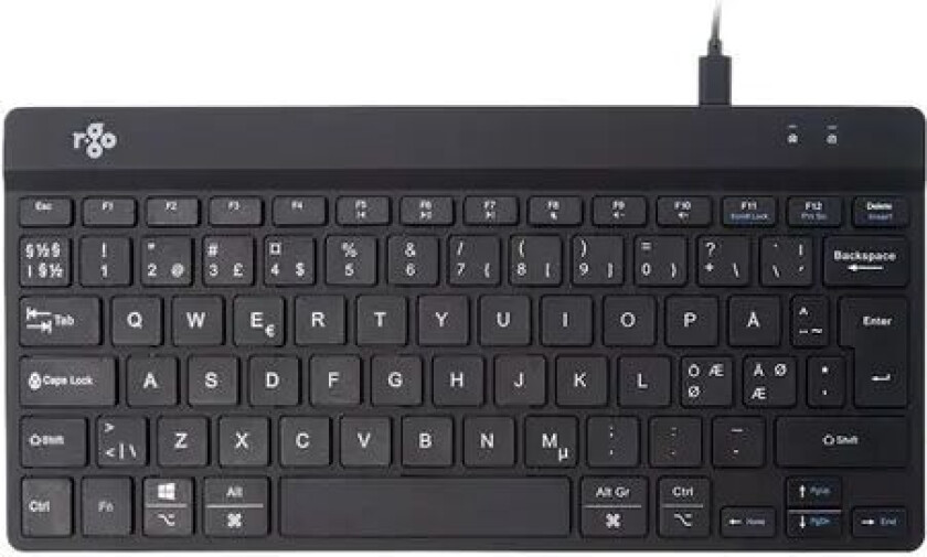 R-go Tools R-go Compact Break Kablet Nordisk Tastatur