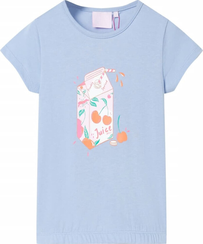 T-skjorte for barn blå 116