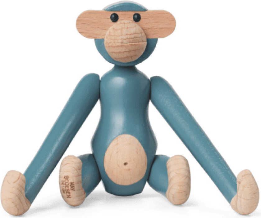 Kay Bojesen ape mini vintage Blå