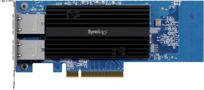 - Nettverksadapter - PCIe 3.0 x8 lavprofil - 10 Gb Ethernet x 2