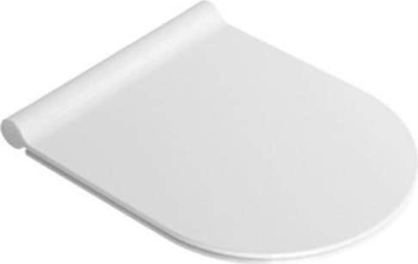 Plus toalettsete, soft close, avtagbar, hvit