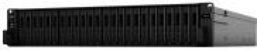 FlashStation FS6400 - NAS-server - 24 brønner - kan monteres i rack - RAID RAID 0, 1, 5, 6, 10, JBOD, RAID F1 - RAM 32 GB - Gigabit Ethernet / 10 Gigabit Ethernet - iSCSI støtte - 2U