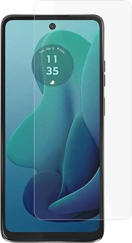 Motorola Moto G 5G (2024) Herdet Glass 9H Skjermbeskytter - Case Friendly - Gjennomsiktig