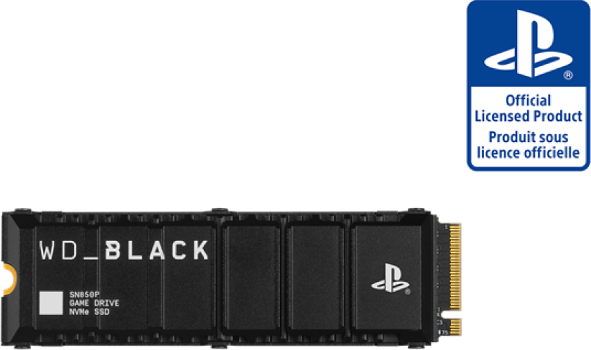 Wd Black Sn850p For Ps5 Heatsink 1000gb M.2 2280 Pci Express 4.0 X4 (nvme)