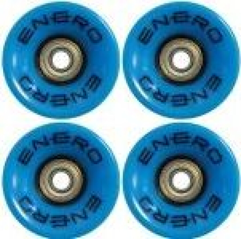 Enero SKATEBOARD HJUL ENERO FINES 60X45MM BLÅTT SETT. 4 STK