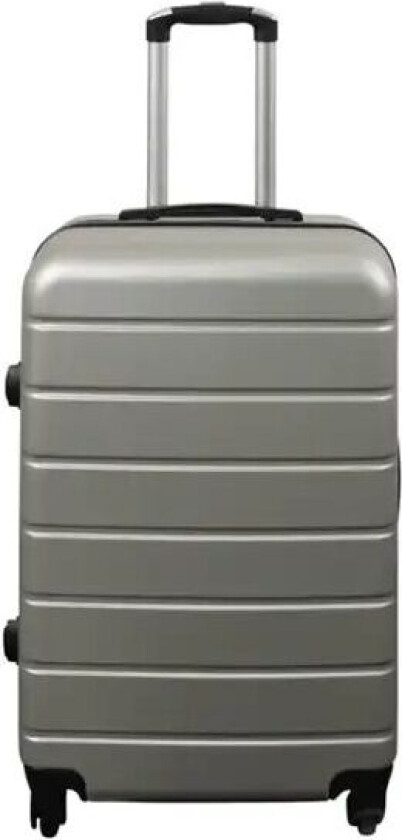 Koffert i grå - Hard ABS / polykarbonat