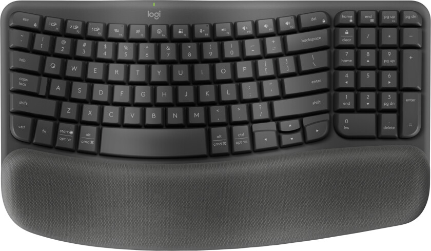 Wave keys - Graphite