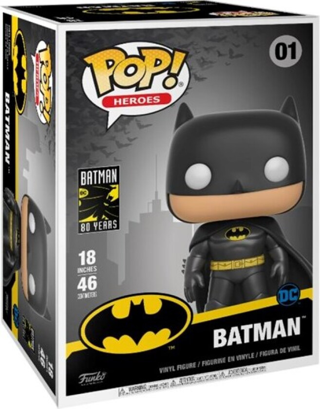 Bilde av Funko Pop! Heroes - Dc Batman Figur 46 Cm #01