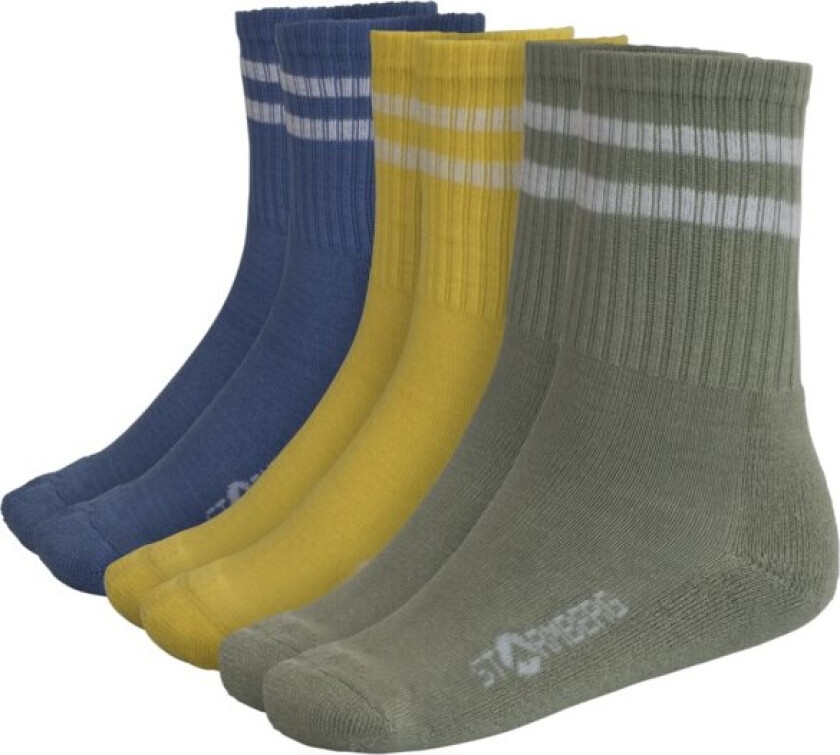 Hyen bambus sokk 3-pk barn 1-7 19/22