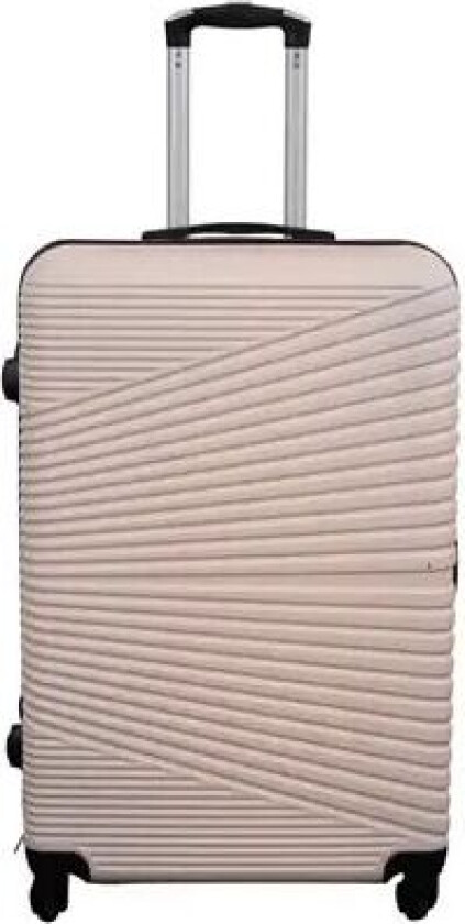 Stor koffert - Nordic nude - Hardcase koffert - Smart reisekoffert
