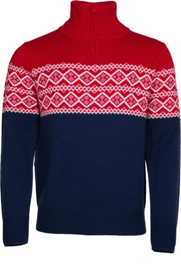Hardanger Half Zip ullgenser L