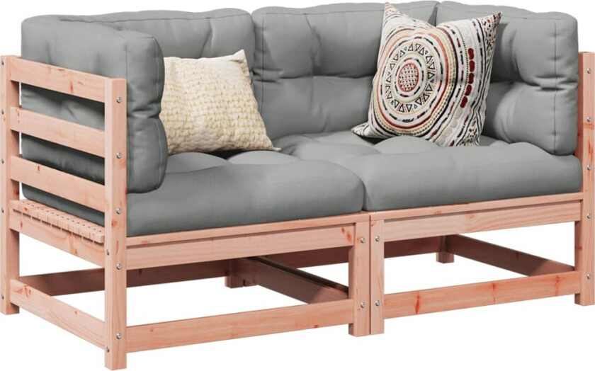 Hagesofasett 2 deler heltre douglasgran